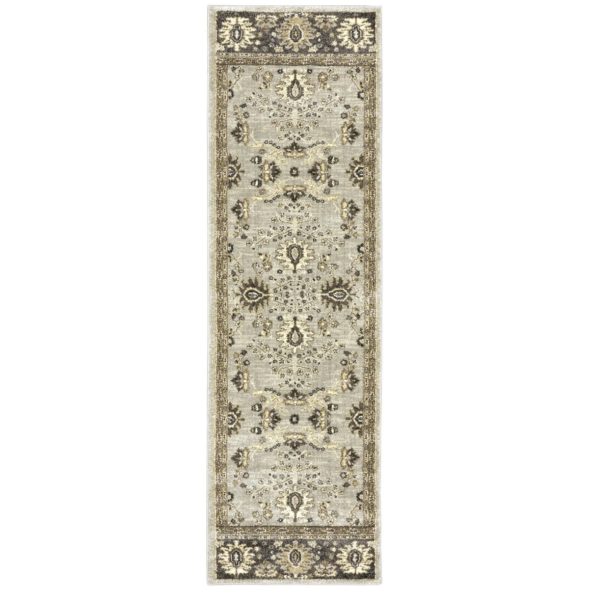 Oriental Weavers Sphinx Florence 4928C Blue/ Brown Rugs - runner