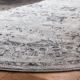 Safavieh Charleston 5'-0" x 5'-0" Rug in Grey / Dark Grey