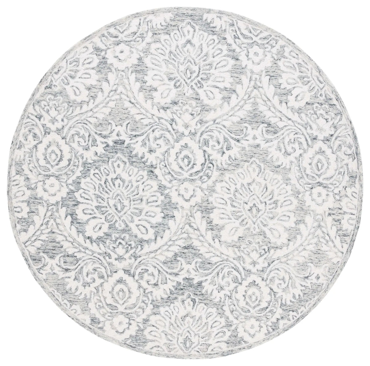 Safavieh Blossom 6'-0" x 6'-0" Rug in Grey / Ivory