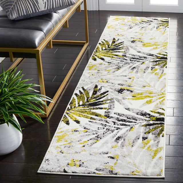Safavieh Skyler 2'-0" x 8'-0" Rug in Black / Green