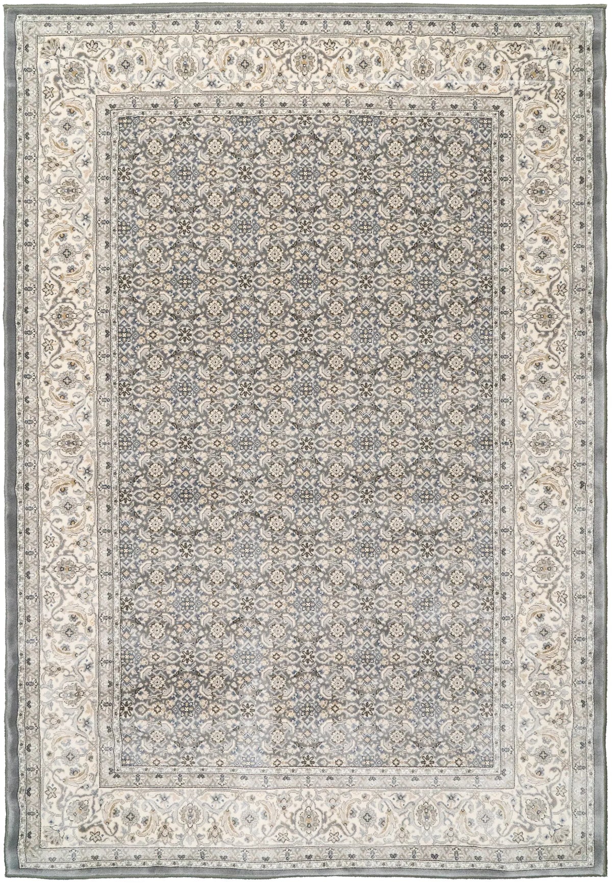 Dynamic Rugs Ancient Garden 57011 Grey/Cream Rugs - Rectangular