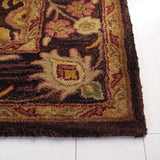 Safavieh Antiquity 4'-0" x 6'-0" Rug in Dark Plum / Gold