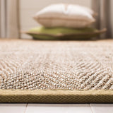 Safavieh Natural Fiber 5'-0" x 8'-0" Rug in Natural / Olive