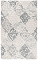 Safavieh Ebony 4'-0" x 6'-0" Rug in Grey / Ivory
