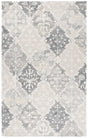 Safavieh Ebony 4'-0" x 6'-0" Rug in Grey / Ivory