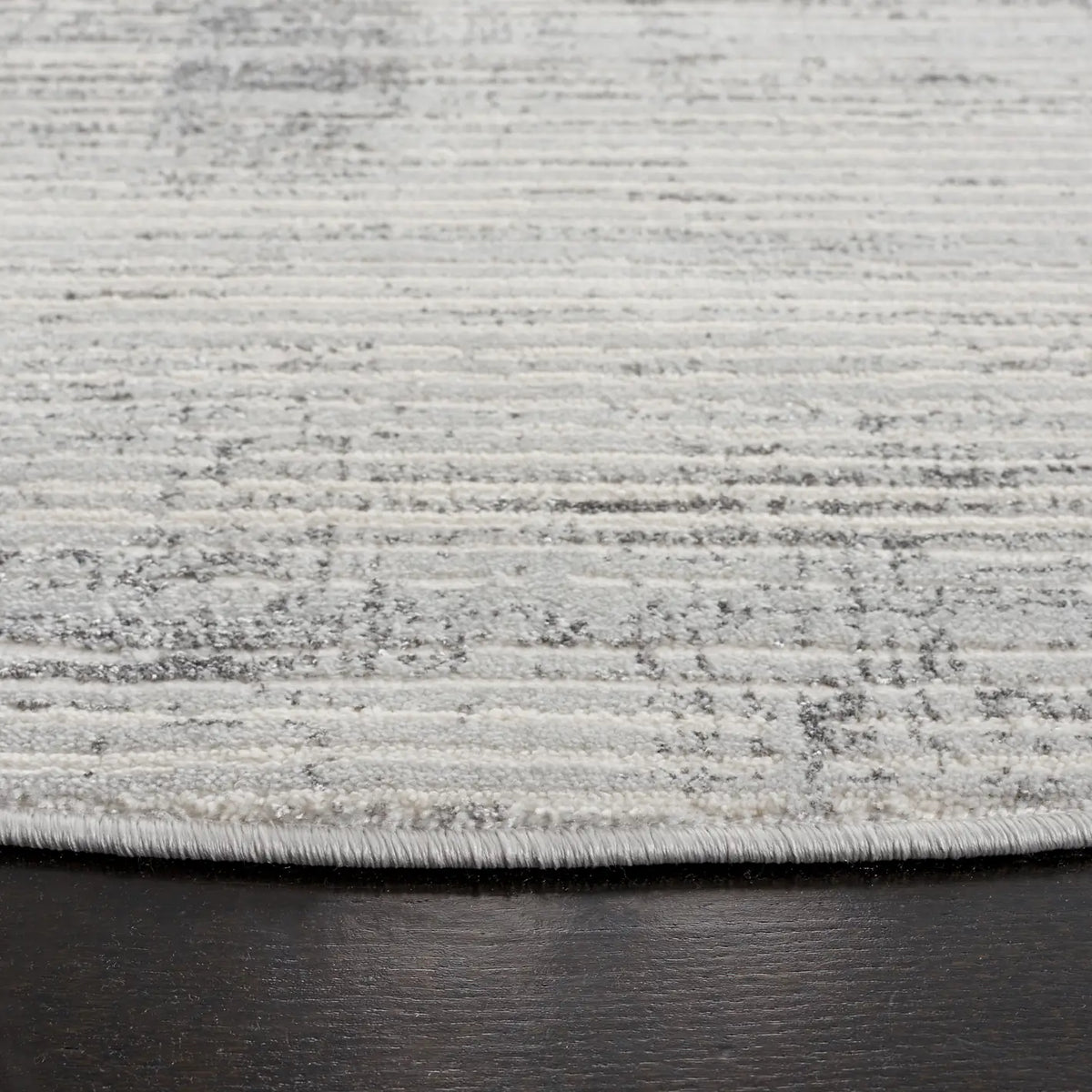 Safavieh Whisper 6'-7" x 6'-7" Rug in Grey / Ivory