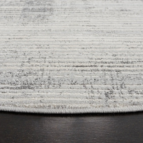 Safavieh Whisper 6'-7" x 6'-7" Rug in Grey / Ivory