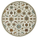 Oriental Weavers Sphinx Andorra 2419B Ivory/Multi Rugs - round