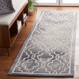 Safavieh Dip Dye 2'-3" x 6'-0" Rug in Grey / Ivory