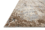 Loloi Theory Thy-09 Dove/Bark Rugs - rug corner