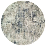 Dynamic Rugs Quartz 27035 Grey Rugs - Round