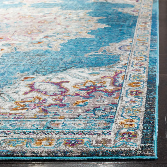 Safavieh Aria 4'-0" x 6'-0" Rug in Navy / Ivory