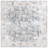 Safavieh Baltimore 6'-7" x 6'-7" Rug in Light Grey / Blue