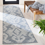 Safavieh Kilim 2'-3" x 9'-0" Rug in Blue / Ivory