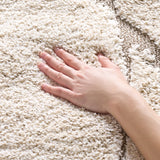 Safavieh Florida Shag 3'-3" x 5'-3" Rug in Cream / Beige