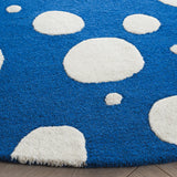Safavieh Cambridge 6'-0" x 6'-0" Rug in Blue / Ivory