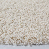 Safavieh Venus Shag 500 5'-3" x 5'-3" Rug in Ivory