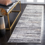 Safavieh Shivan 100 2'-2" x 8'-0" Rug in Light Grey / Dark Grey