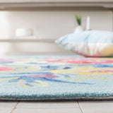 Safavieh Chelsea 5'-0" x 8'-0" Rug in Blue / Rose