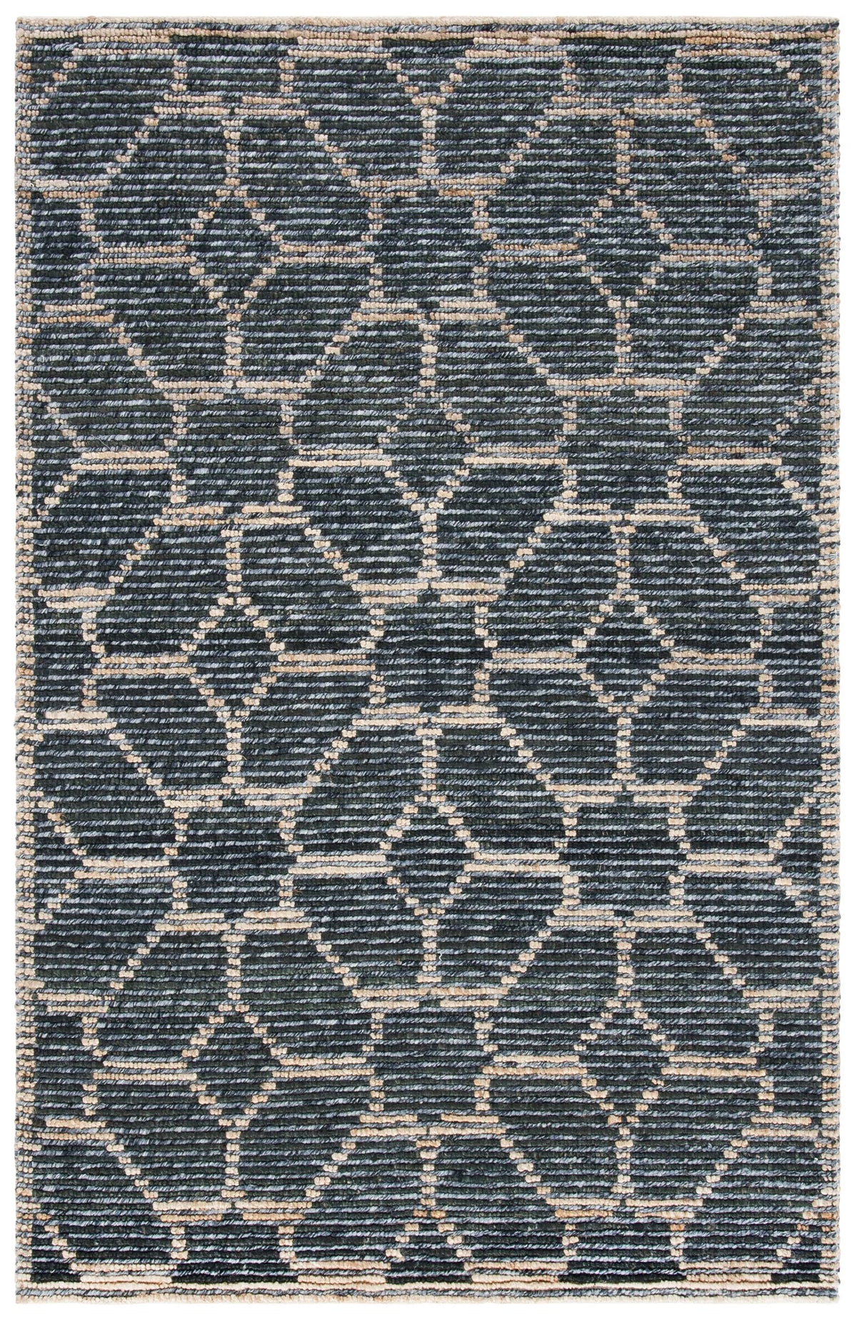 Safavieh Natural Fiber 4'-0" x 6'-0" Rug in Beige / Charcoal