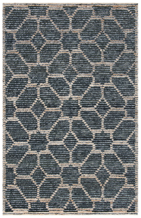 Safavieh Natural Fiber 4'-0" x 6'-0" Rug in Beige / Charcoal