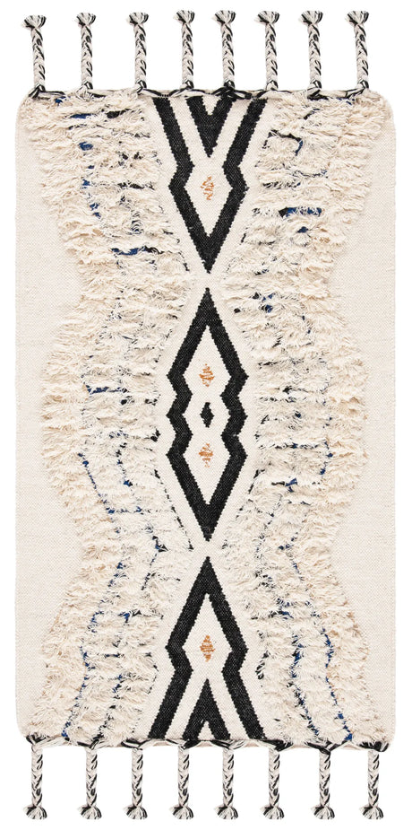 Safavieh Kenya 3'-0" x 5'-0" Rug in Ivory / Black Blue