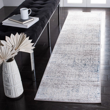 Safavieh Amelia 2'-0" x 8'-0" Rug in Grey / Blue