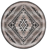 Safavieh Havana 6'-7" x 6'-7" Rug in Light Brown / Black