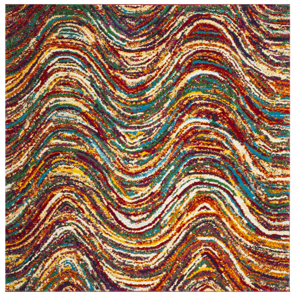 Safavieh Aruba 6'-7" x 6'-7" Rug in Multi