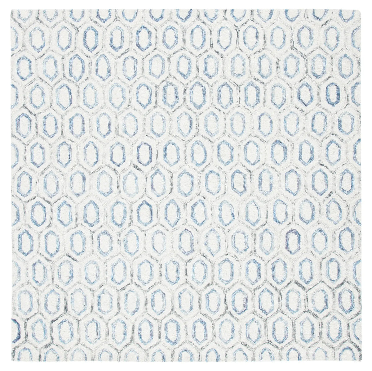 Safavieh Metro 6'-0" x 6'-0" Rug in Ivory / Blue