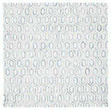 Safavieh Metro 6'-0" x 6'-0" Rug in Ivory / Blue