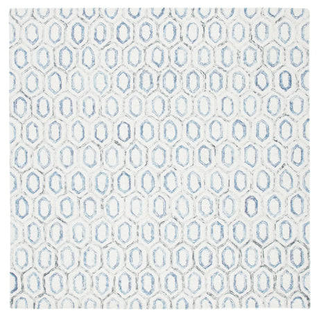 Safavieh Metro 6'-0" x 6'-0" Rug in Ivory / Blue