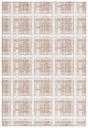 Safavieh Beach House 4'-0" x 6'-0" Rug in Brown / Ivory