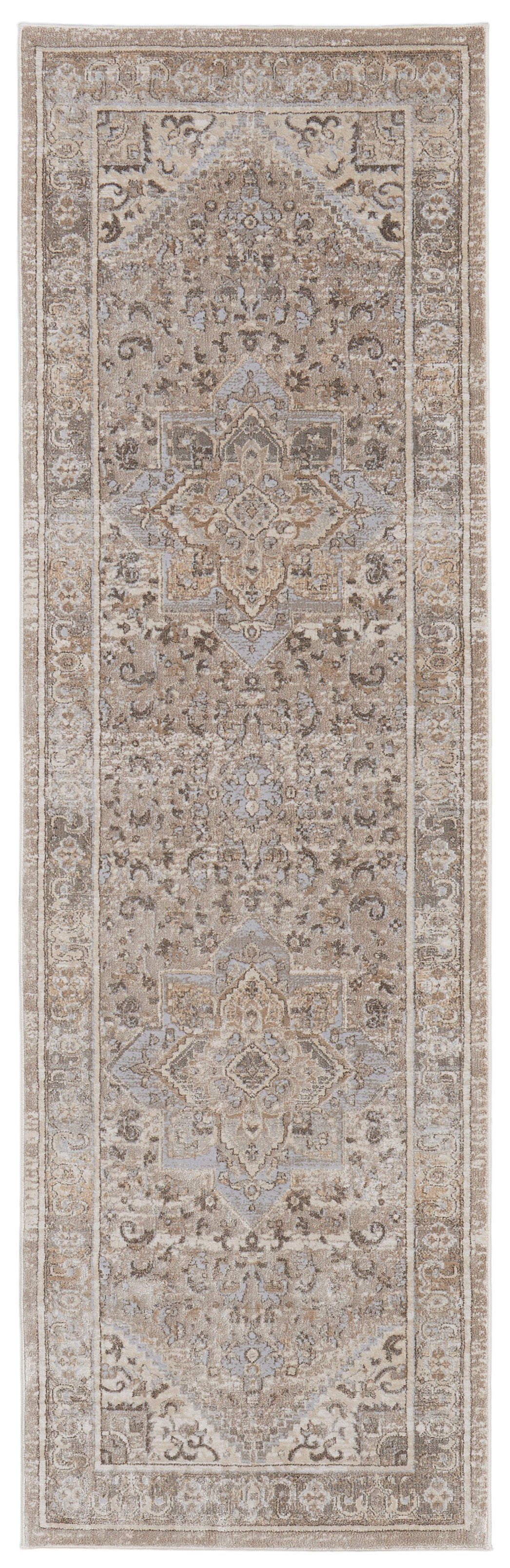 Feizy Celene Cel39Kxf Tan/Brown/Ivory Area Rug