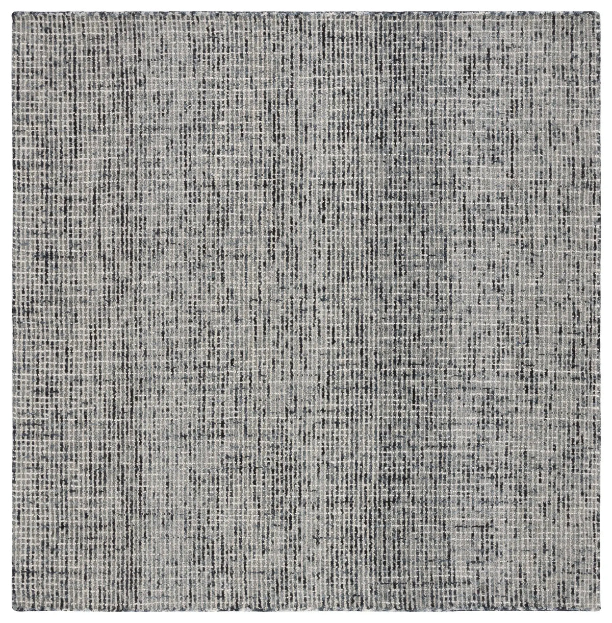 Safavieh Abstract 6'-0" x 6'-0" Rug in Dark Grey / Ivory
