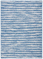 Safavieh Courtyard 4'-5" x 6'-5" Rug in Navy / Grey