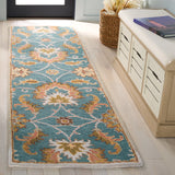 Safavieh Heritage 2'-3" x 8'-0" Rug in Blue / Yellow