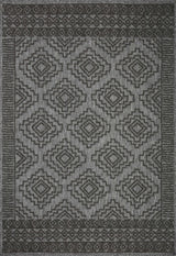 Loloi Rainier Rai-06 Grey/Charcoal Rug - main flat
