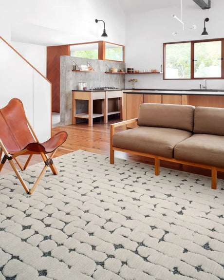 Loloi Hagen Hag-04 White/Navy Rugs - room scene 1