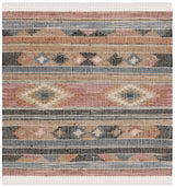 Safavieh Kilim 6'-0" x 6'-0" Rug in Blue / Rust