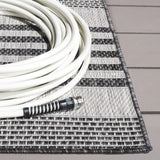 Safavieh Beach House 4'-0" x 6'-0" Rug in Grey / Charcoal