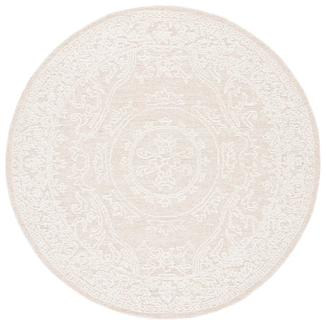 Safavieh Abstract 6'-0" x 6'-0" Rug in Ivory / Beige