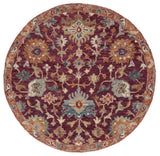 Safavieh Aspen 5'-0" x 5'-0" Rug in Red / Pink