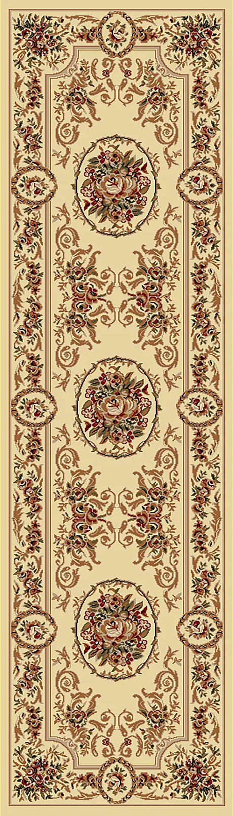 Dynamic Rugs Legacy 58022 Ivory Rugs - Runner