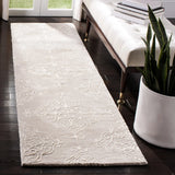 Safavieh Glamour 2'-3" x 8'-0" Rug in Silver / Ivory