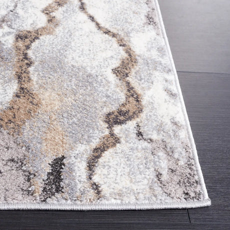 Safavieh Opal 4'-0" x 6'-0" Rug in Ivory / Grey