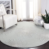 Safavieh Soho 6'-0" x 6'-0" Rug in Grey / Ivory
