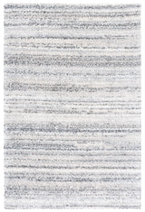 Safavieh Berber Shag 4'-5" x 6'-5" Rug in Grey / Ivory