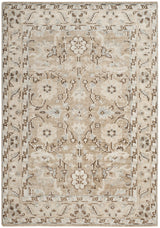 Safavieh Maharaja 4'-0" x 6'-0" Rug in Beige / Ivory