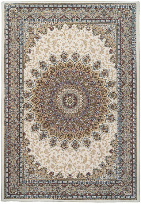 Dynamic Rugs Ancient Garden 57090 Ivory Rugs - Rectangular